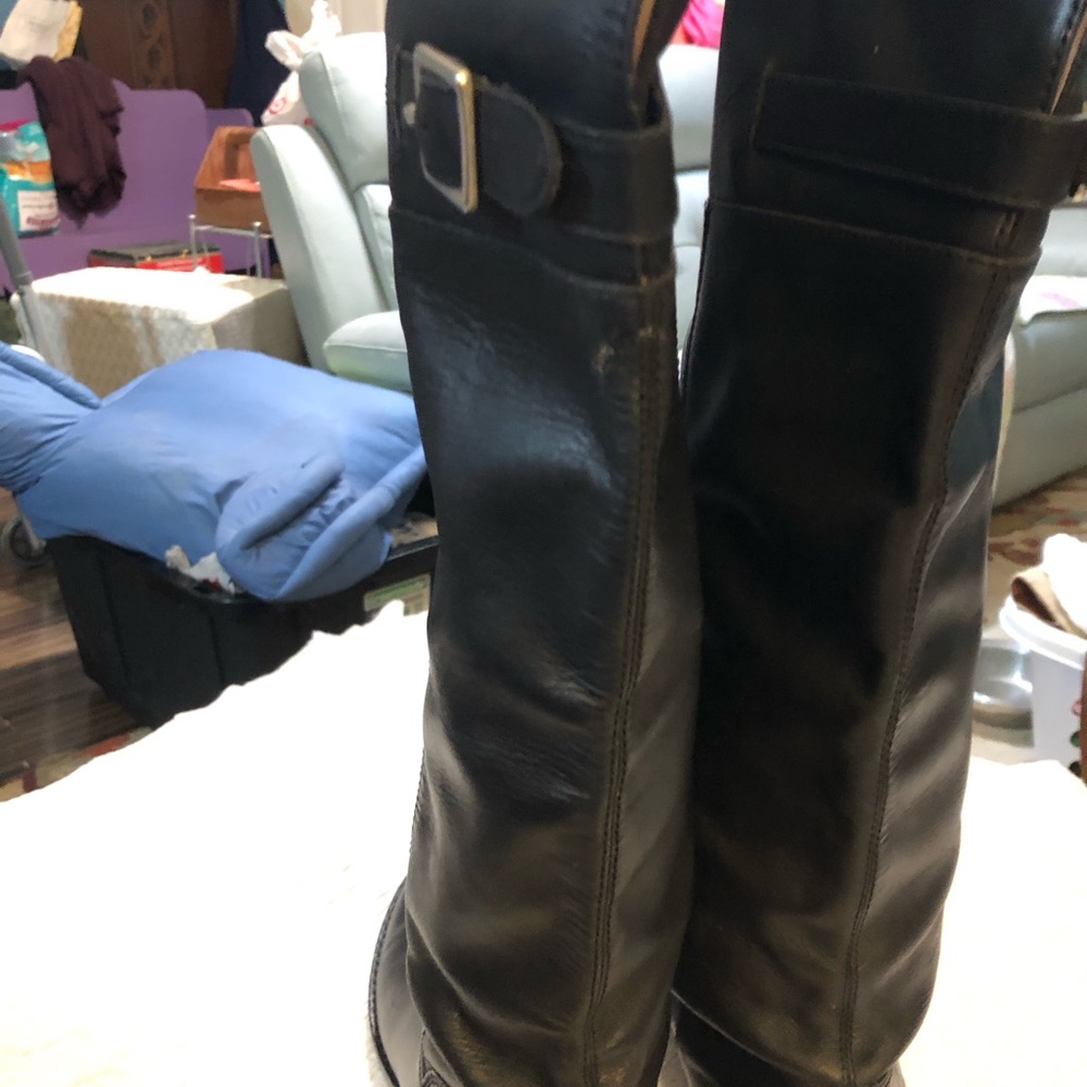 Coach knee high boots size 10 - Picture 3 of 15